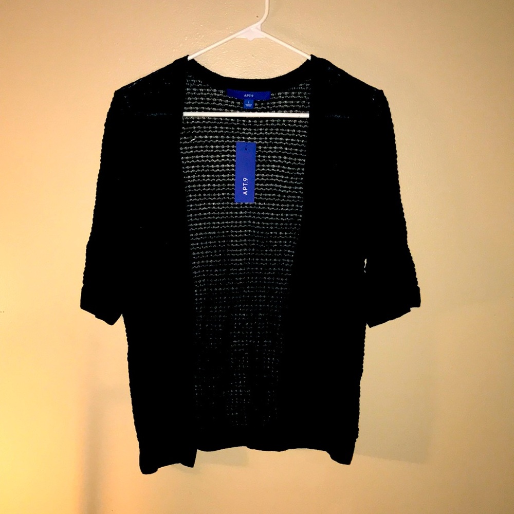 Womens cardigan size large apt.9